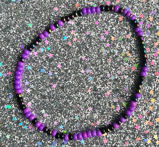 Alchemy Anklet | Purple Watercolor