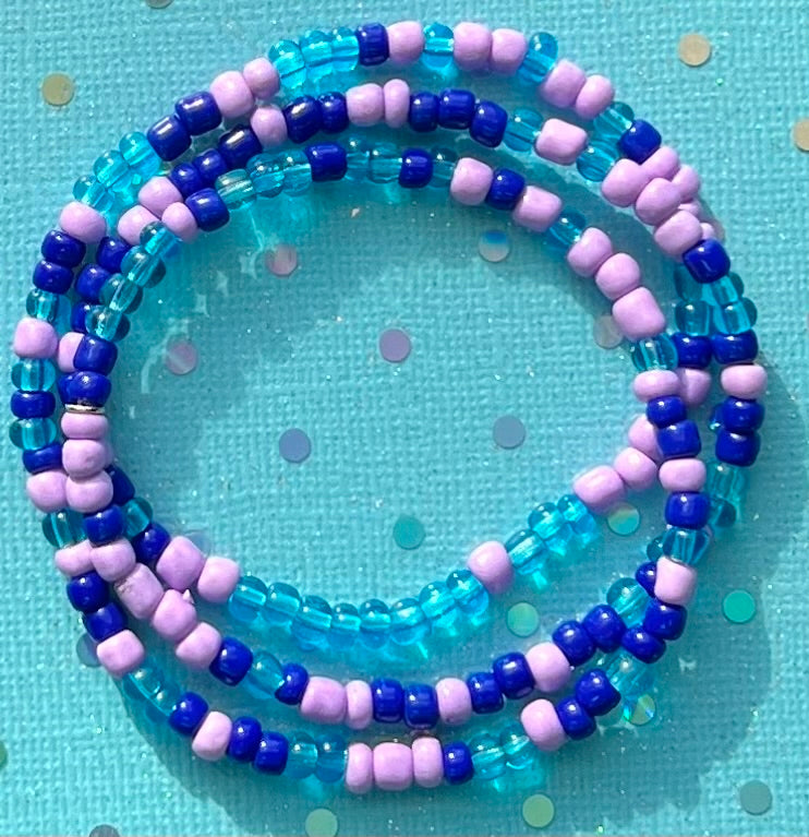 Alchemy Wrap | Lavender Blue Turquoise