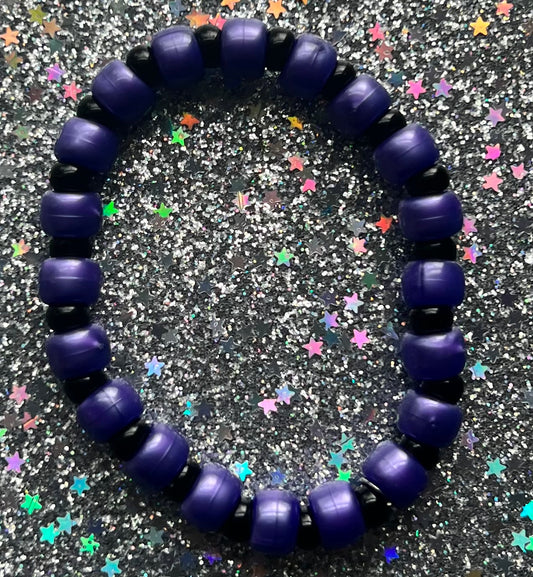 Joy Bracelet | Purple Iridescent Black