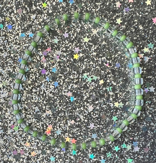 Kalei Bracelet | Clear Harlequin