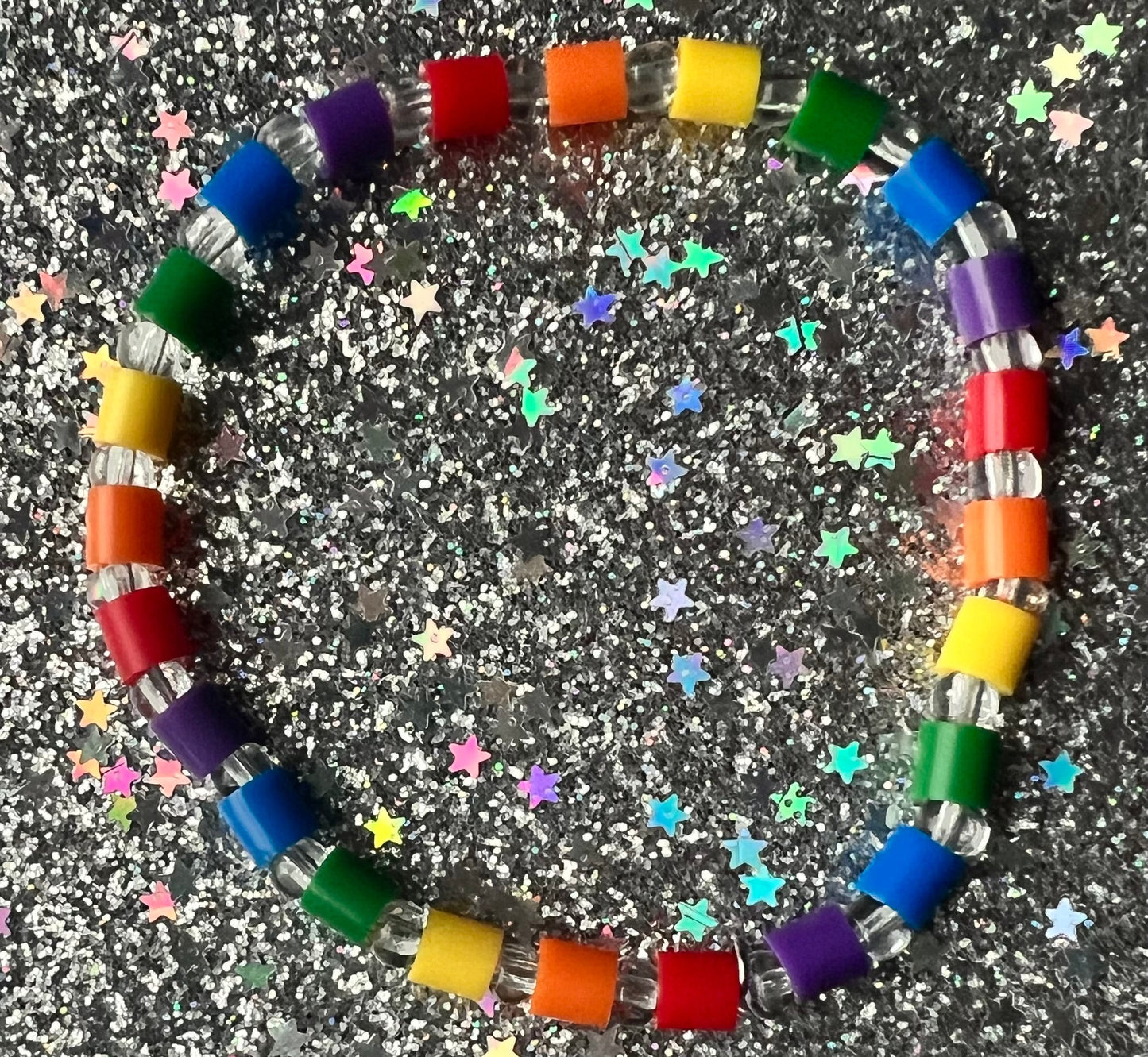 Renegade Bracelet | Rainbow Clear