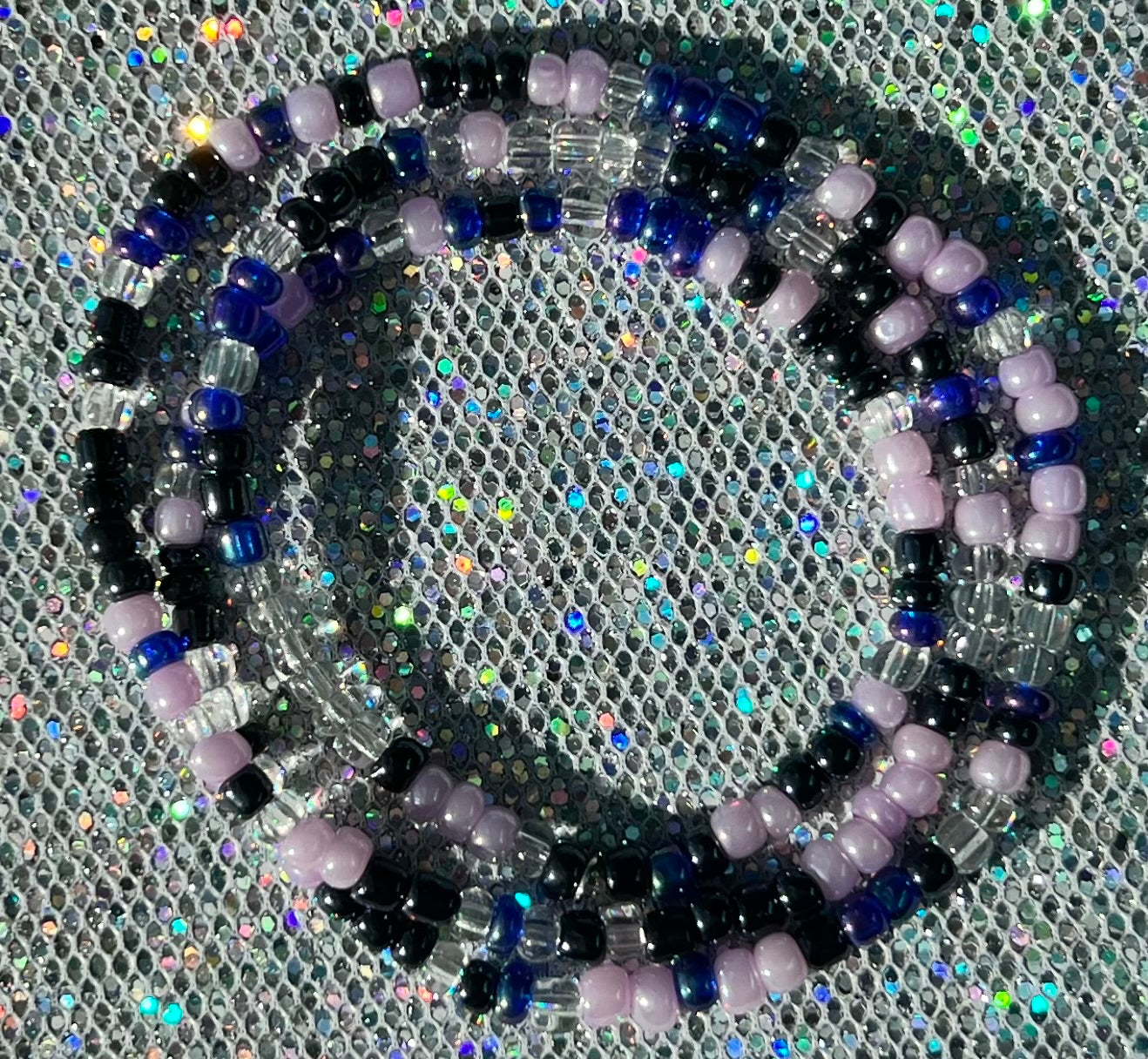 Alchemy Wrap | Clear Purple Black Inside Purple