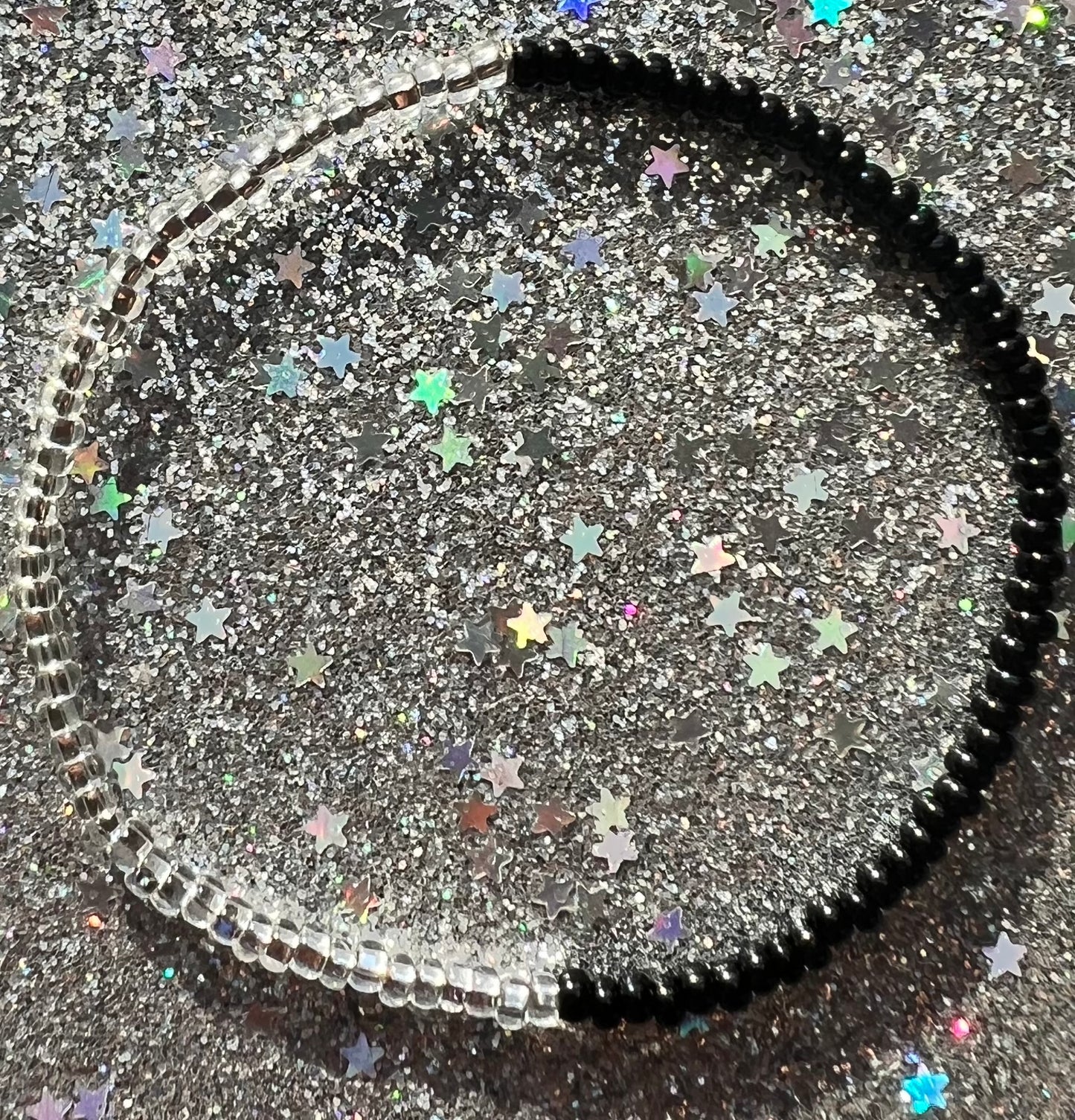 Lil Echo Bracelet | Silver Black