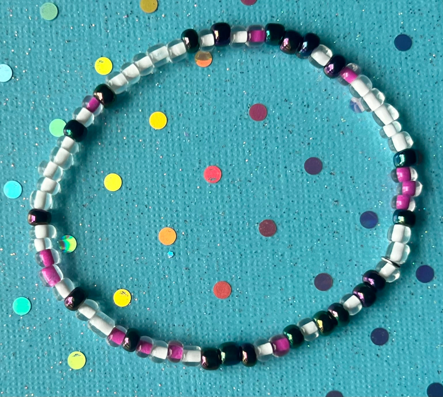 Alchemy Bracelet | Inside White Watercolor Pink