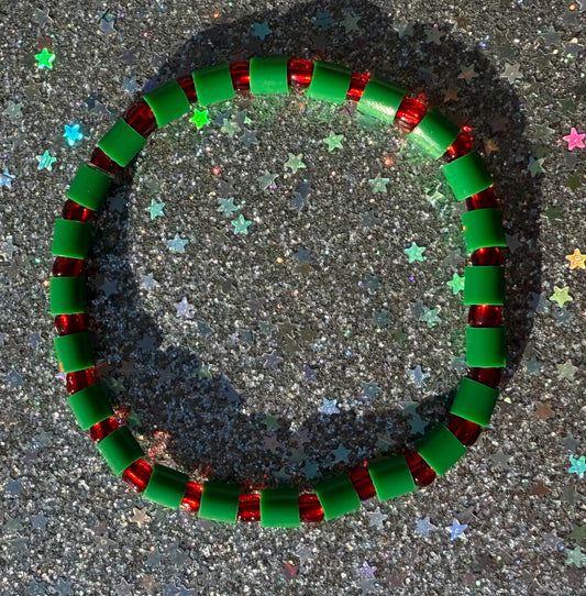 Renegade Bracelet | Christmas | Green SL Red
