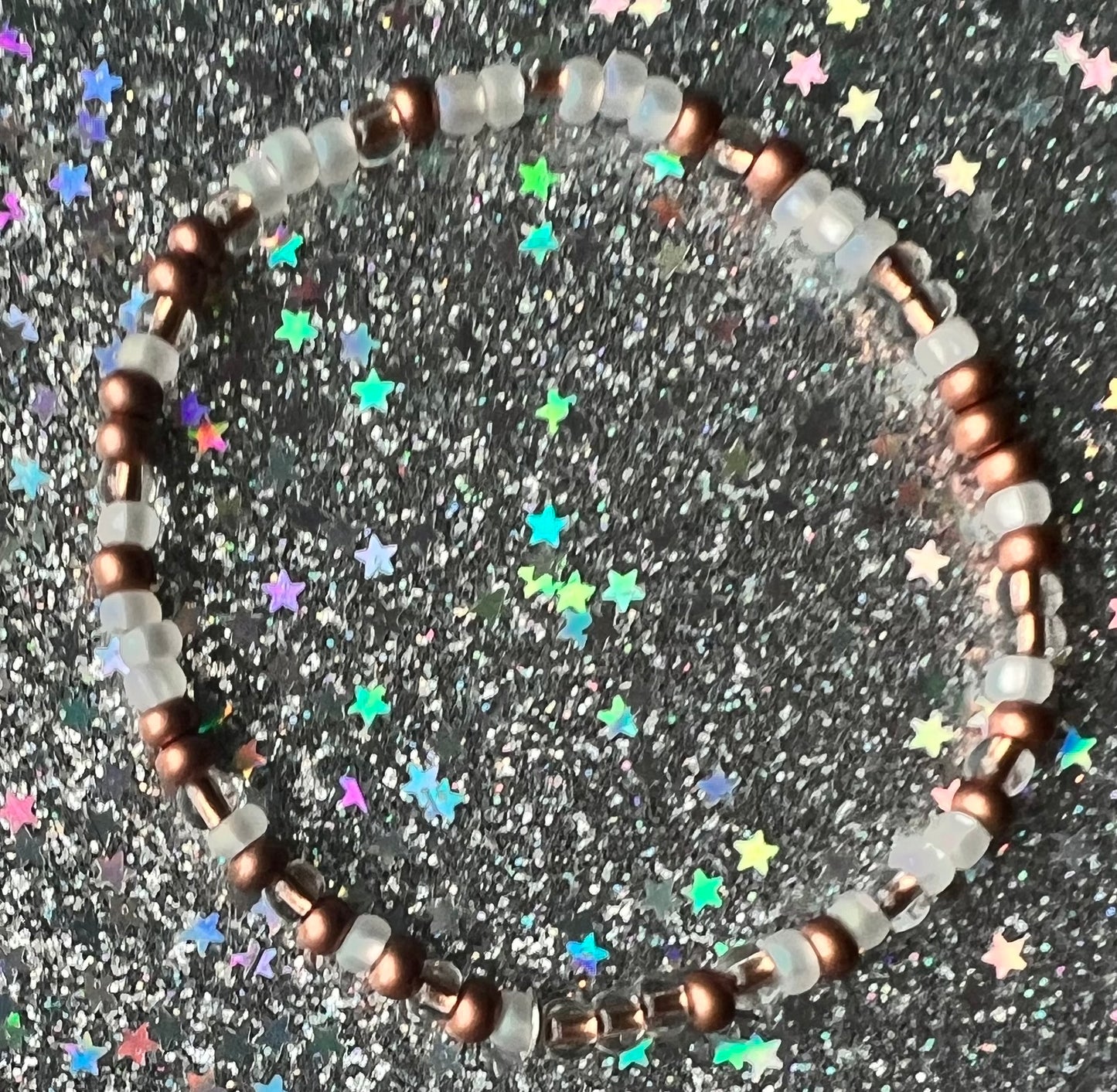 Alchemy Bracelet | Copper Frosted Inside Copper