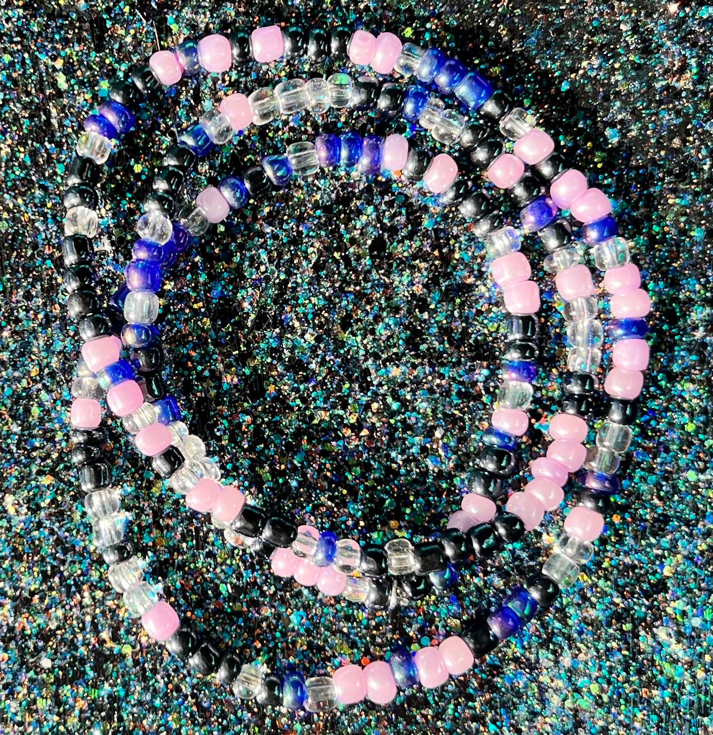 Alchemy Wrap | Clear Purple Black Inside Purple