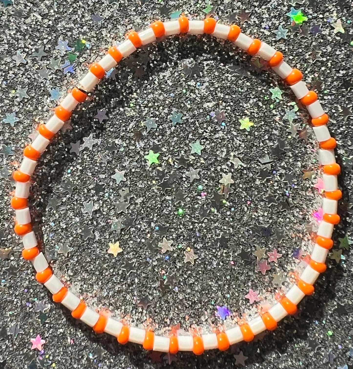 Lil Renegade Bracelet | White Orange