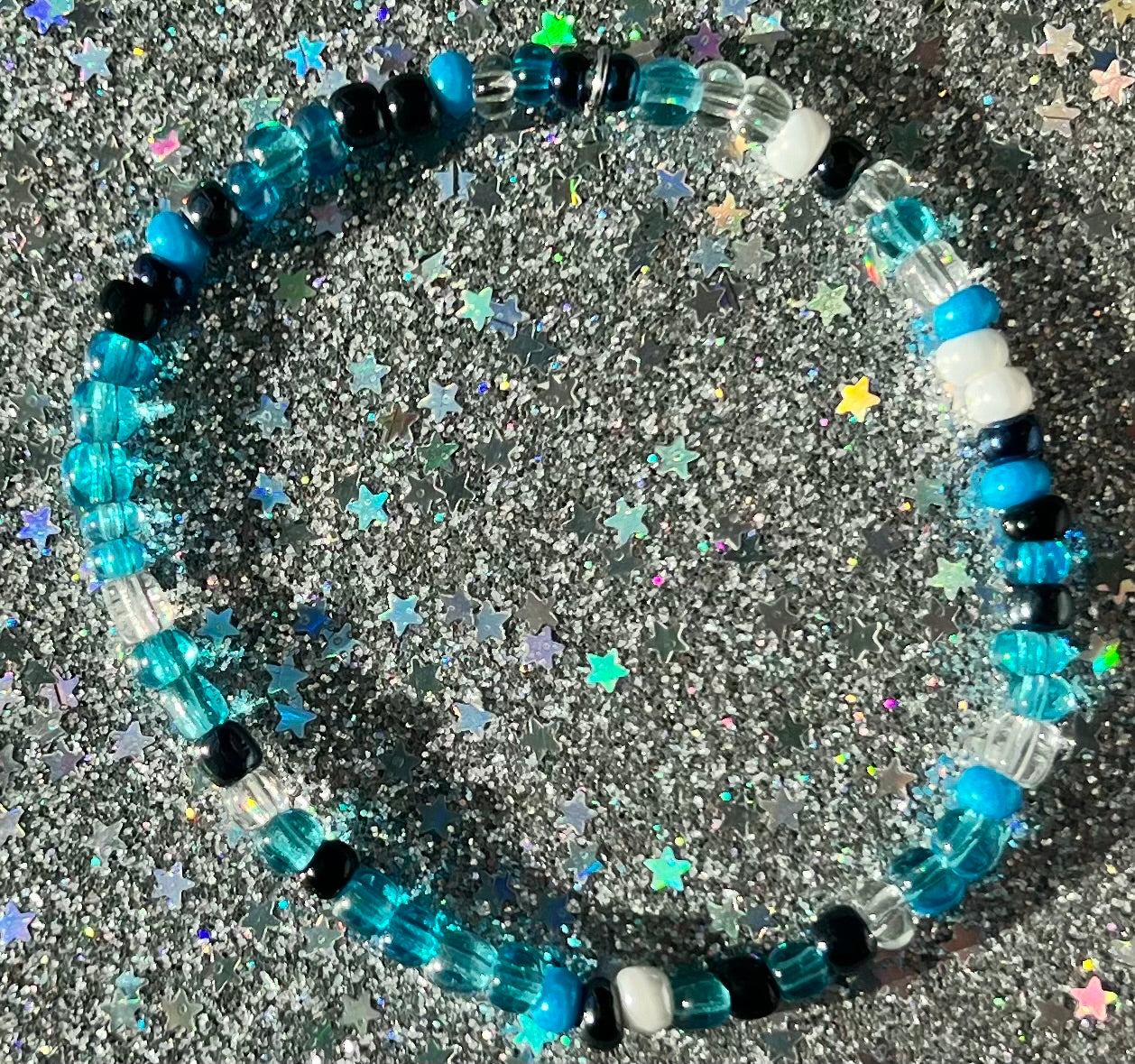 Alchemy Bracelet | Turquoise White Black Clear
