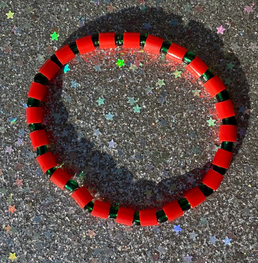 Renegade Bracelet | Christmas | Red Green SL