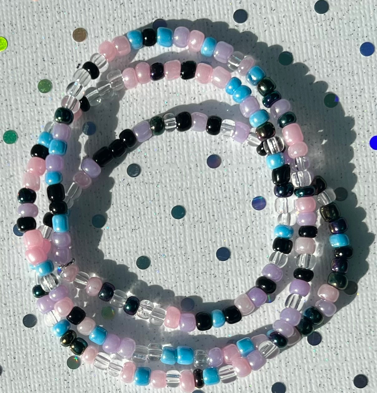 Alchemy Wrap | Ceylon Pink Blue Purple Watercolor Black