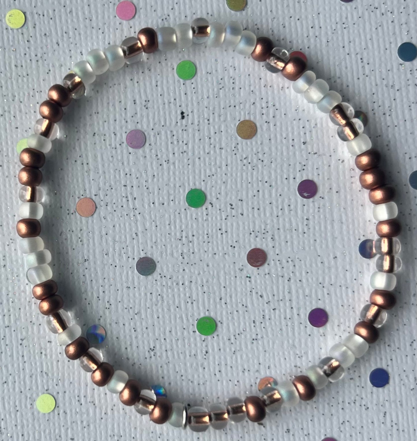 Alchemy Bracelet | Copper Frosted Inside Copper