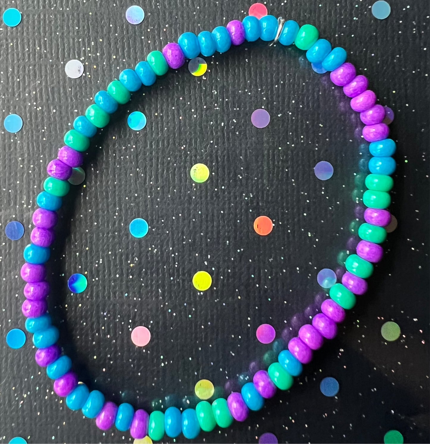 Alchemy Bracelet | Purple Blue Green
