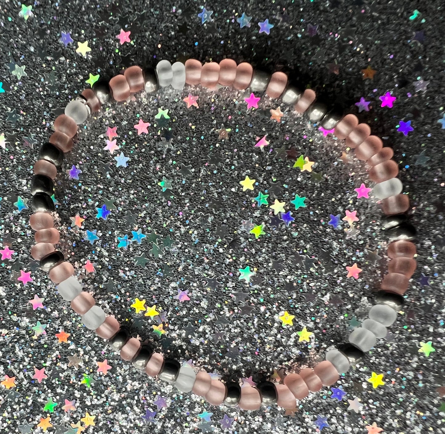 Alchemy Bracelet | Frosted Pink Metal