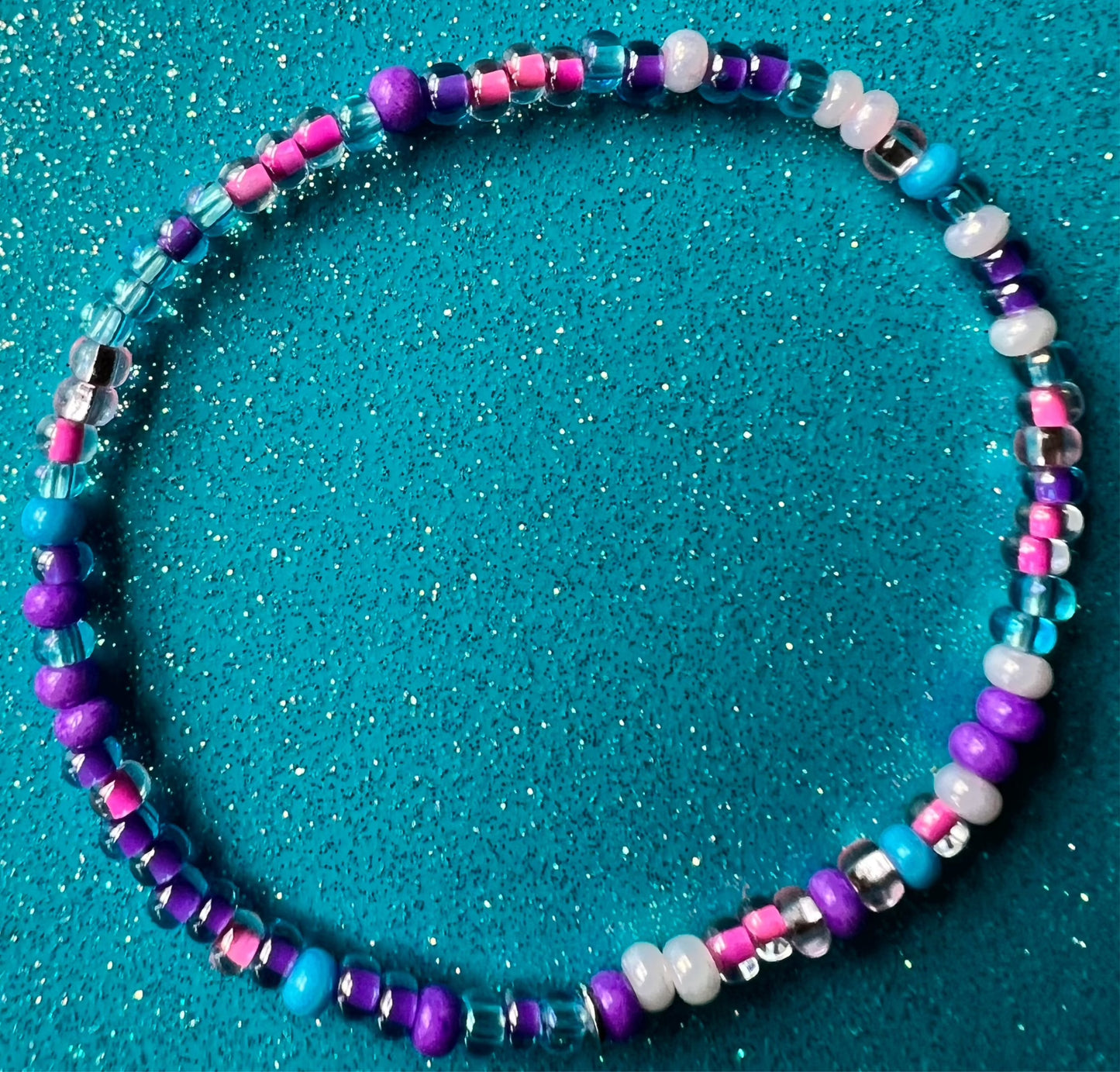 Alchemy Bracelet | Pink Purple Blue Inside Purple