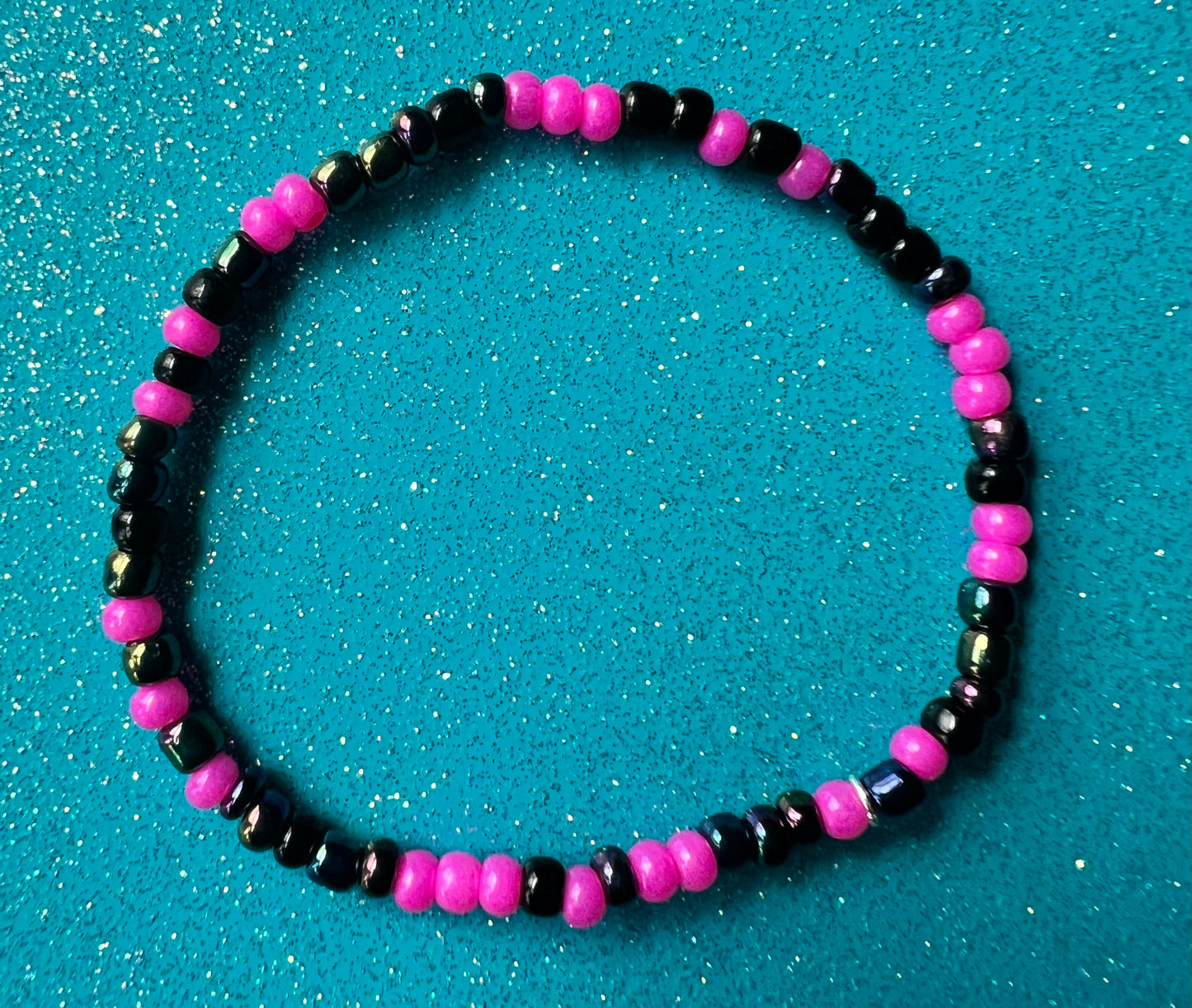 Alchemy Bracelet | Pink Black Watercolor