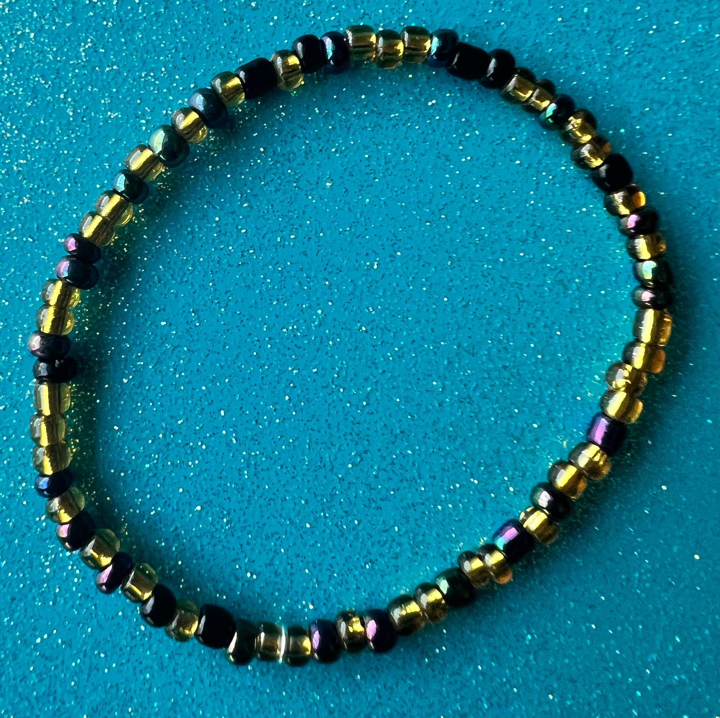 Alchemy Bracelet | Gold Watercolor Black