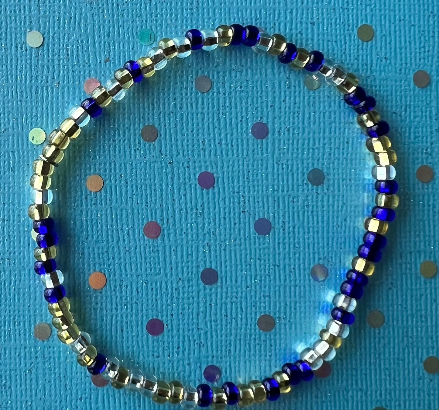 Alchemy Bracelet | Clear Blue Gold