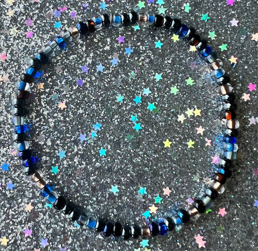 Alchemy Bracelet | Brown Blue Inside Blue