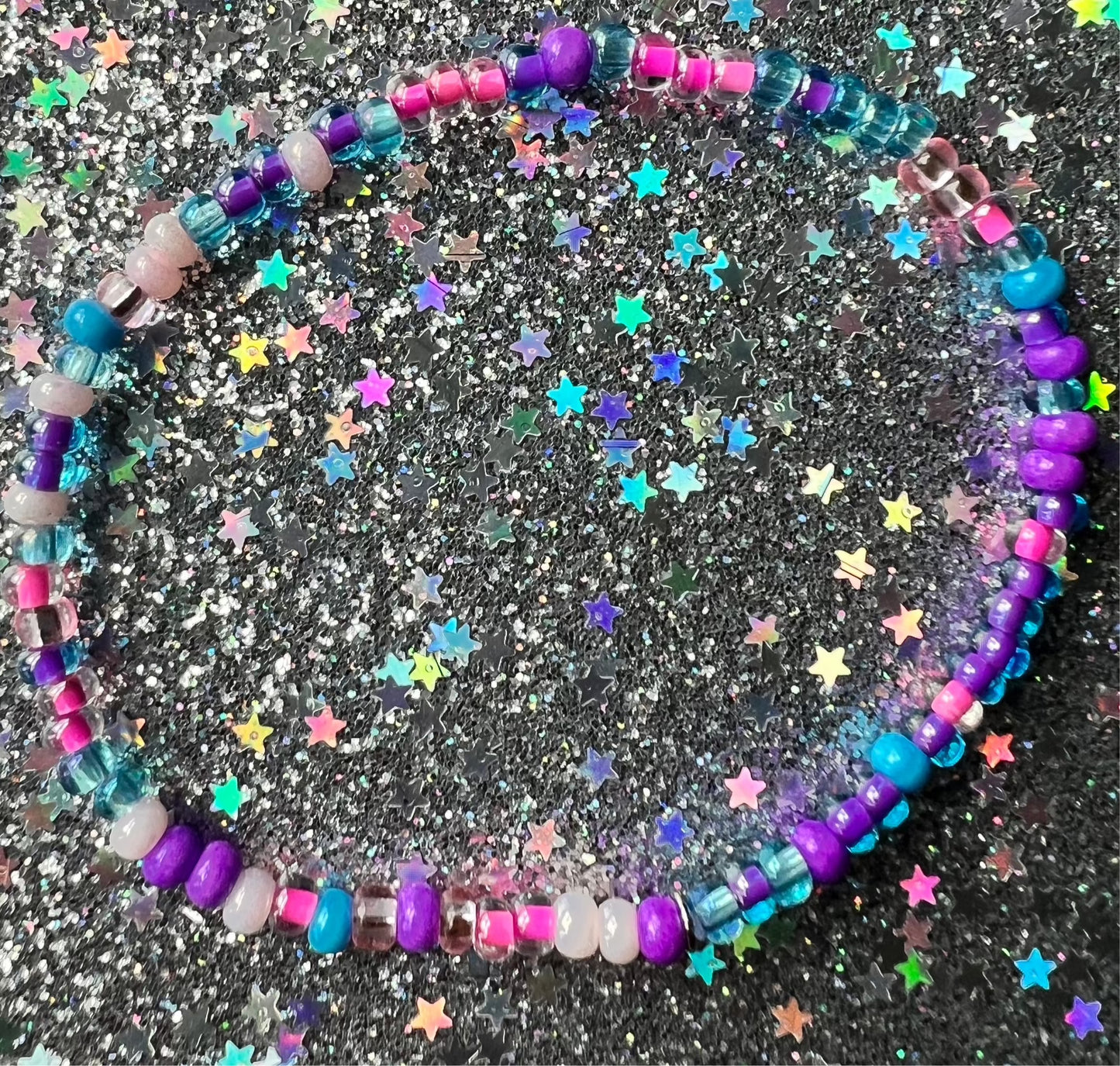 Alchemy Bracelet | Pink Purple Blue Inside Purple