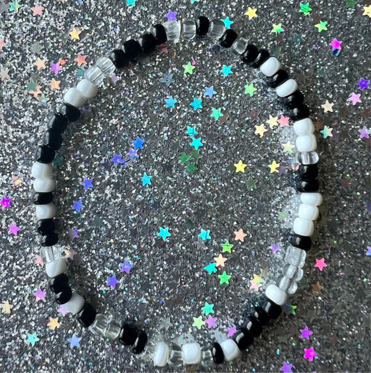 Alchemy Bracelet | Black White Clear