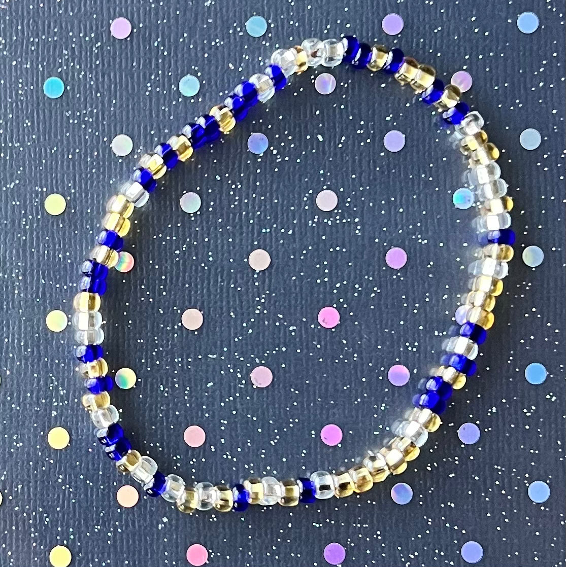 Alchemy Bracelet | Clear Blue Gold