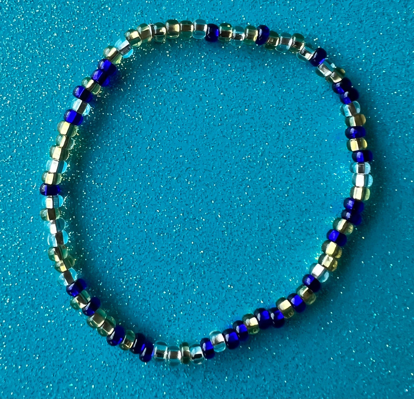 Alchemy Bracelet | Clear Blue Gold