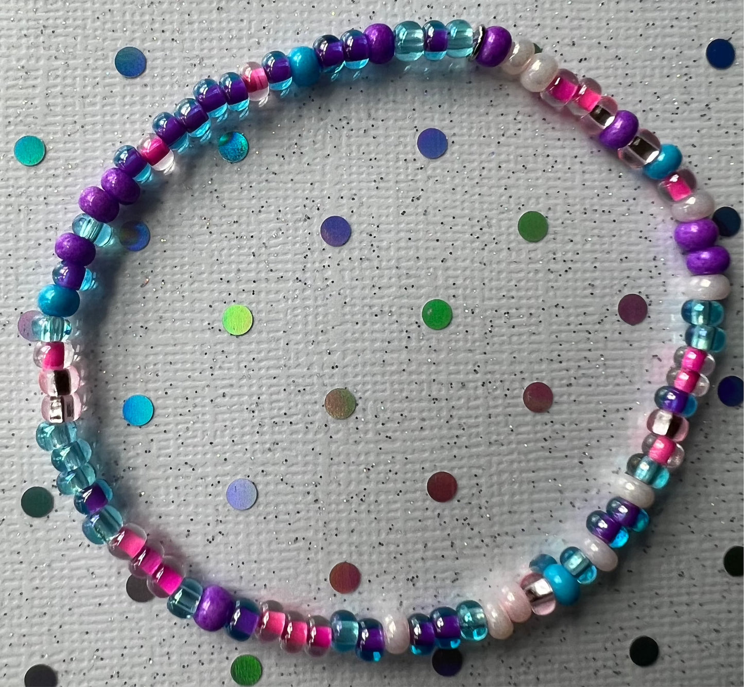 Alchemy Bracelet | Pink Purple Blue Inside Purple