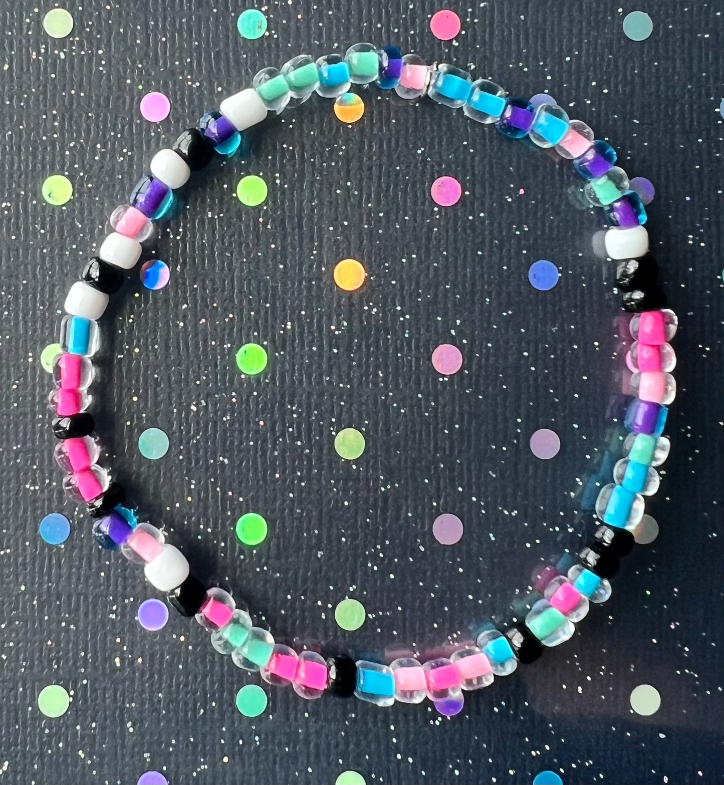 Alchemy Bracelet | Inside Color Black White