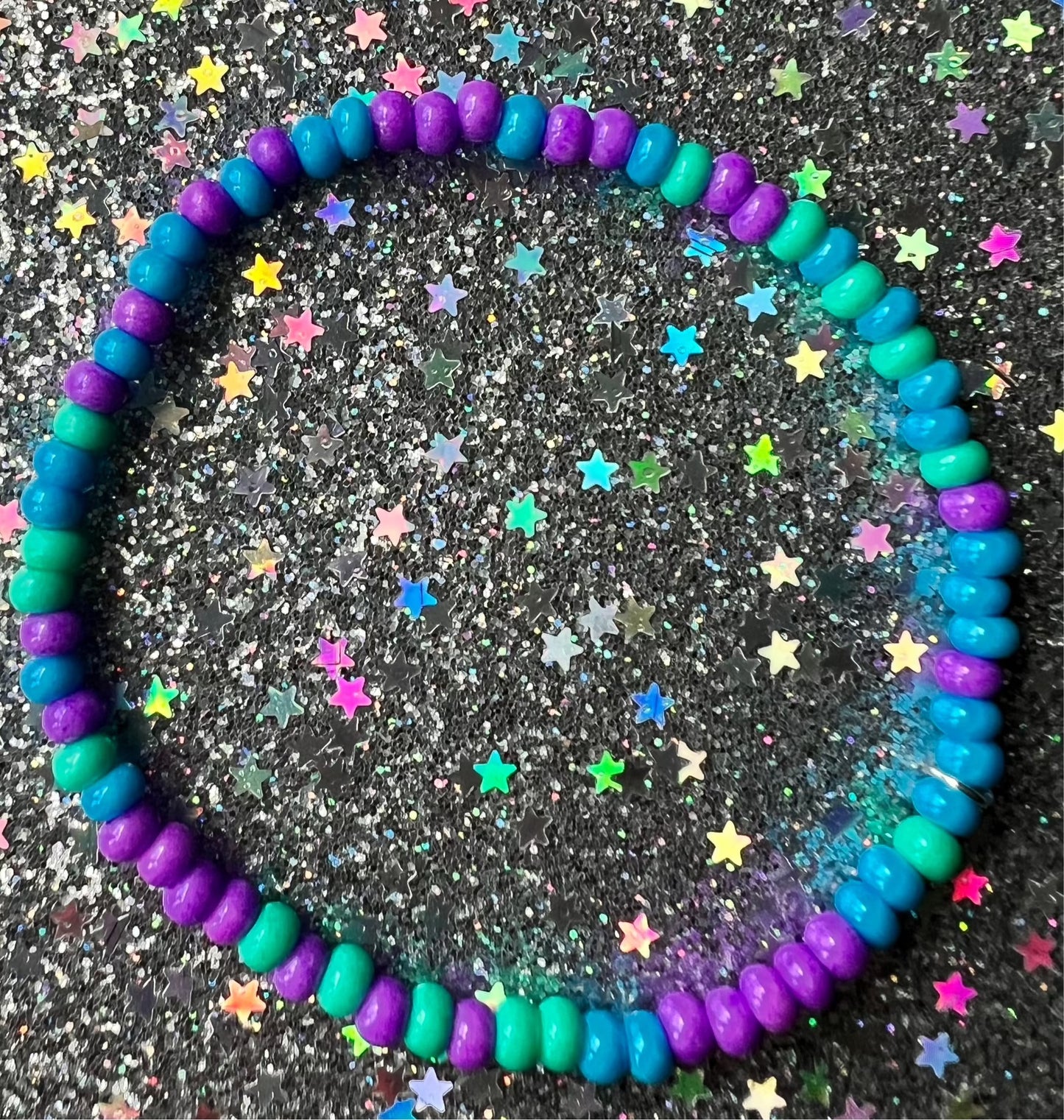 Alchemy Bracelet | Purple Blue Green