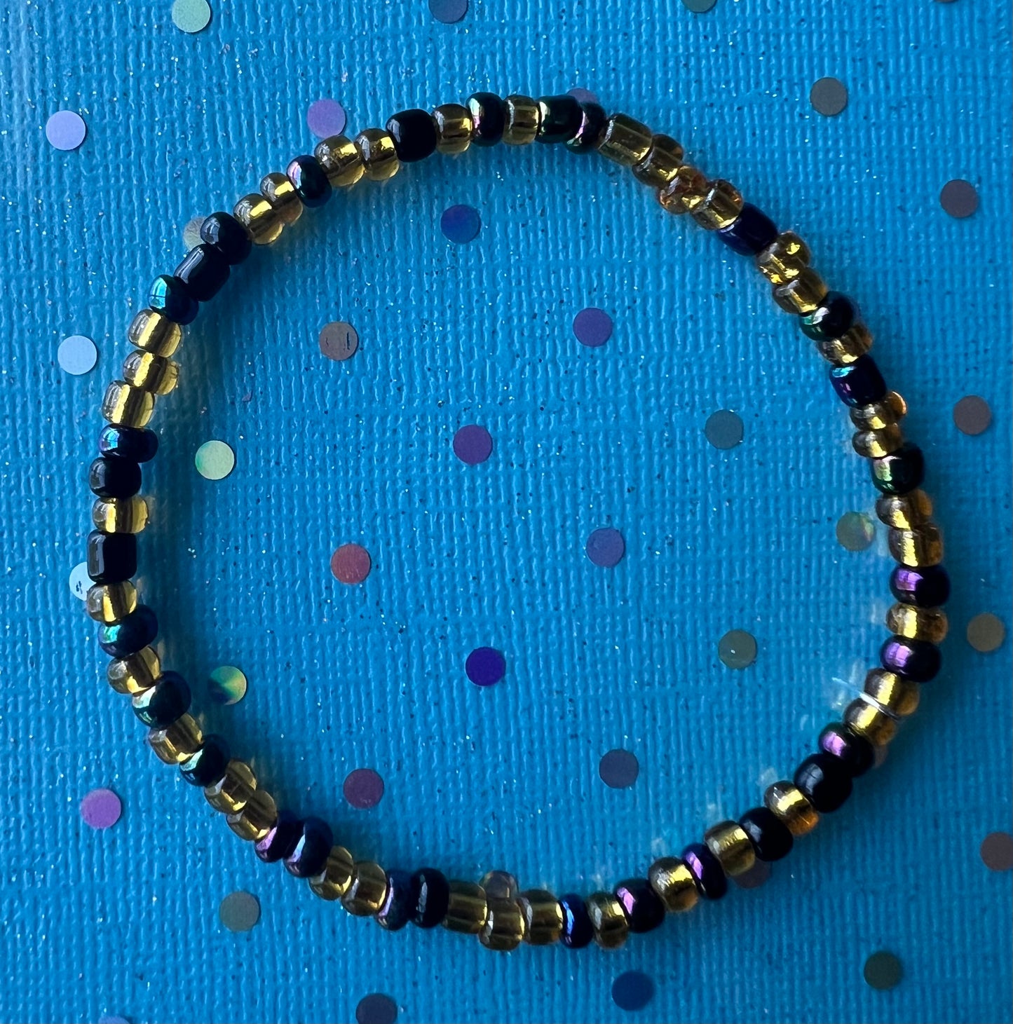 Alchemy Bracelet | Gold Watercolor Black