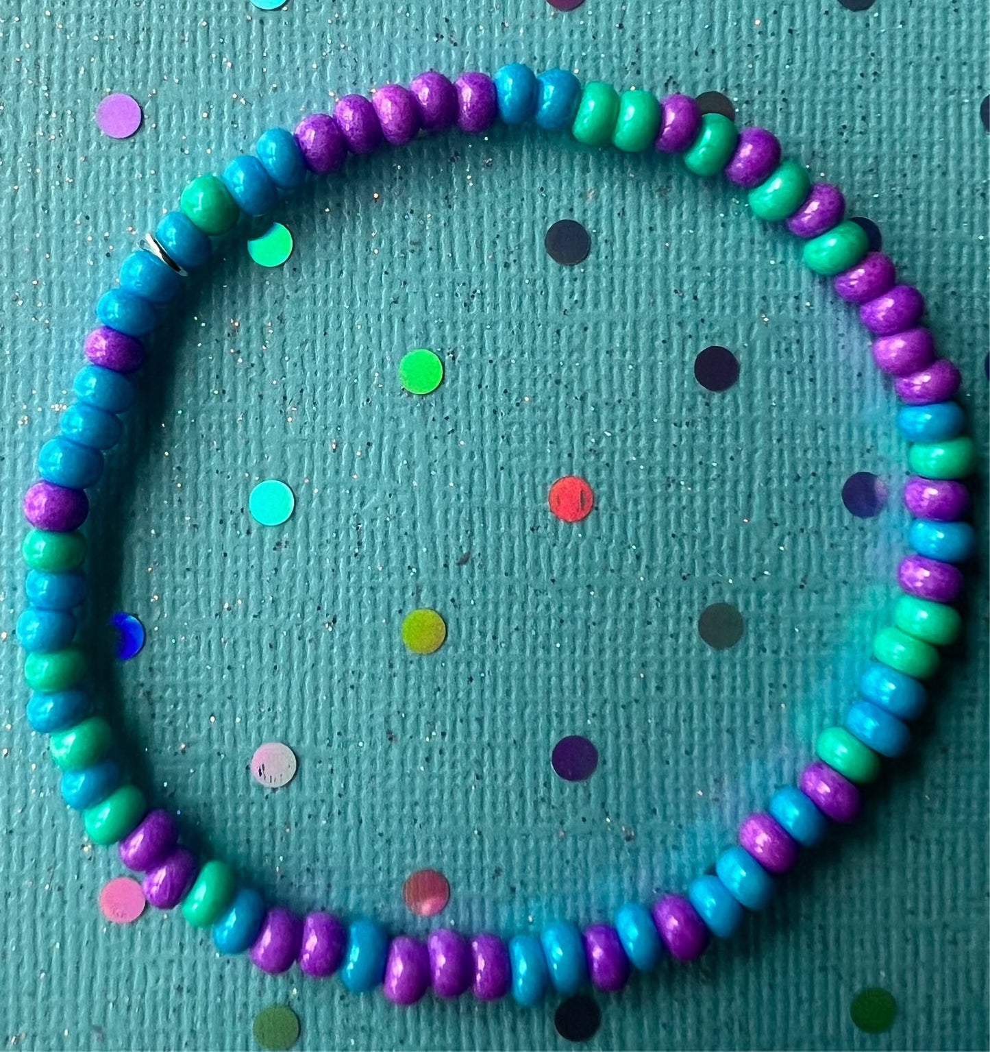 Alchemy Bracelet | Purple Blue Green