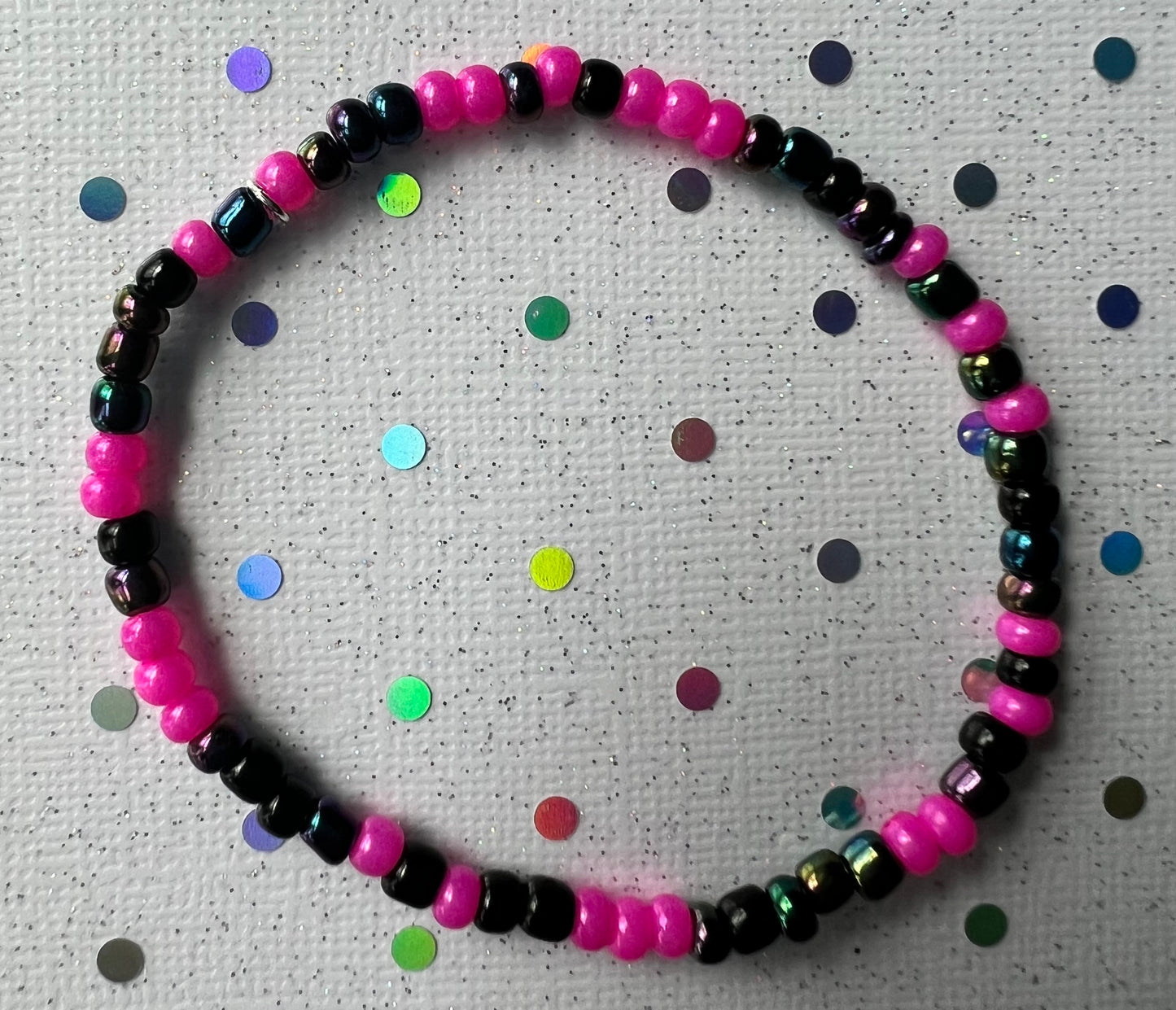 Alchemy Bracelet | Pink Black Watercolor