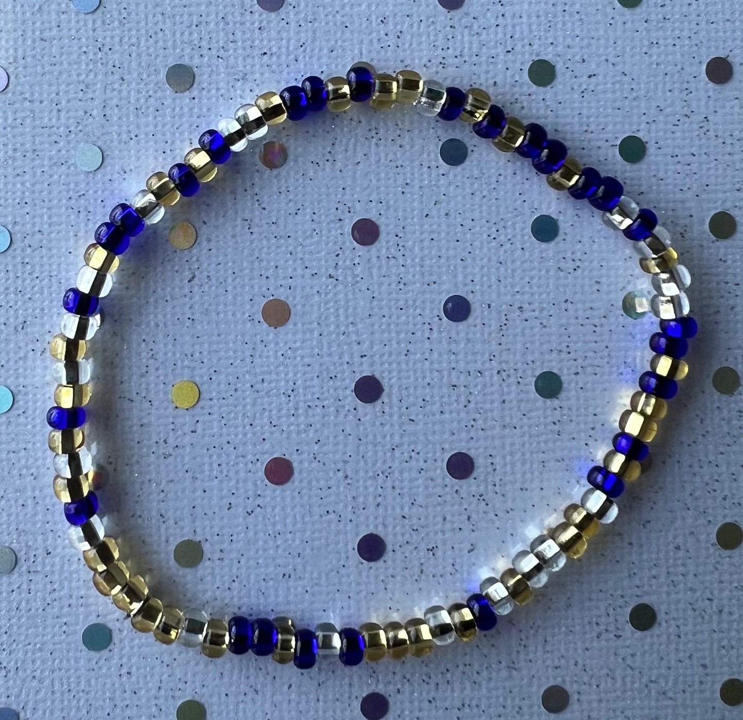 Alchemy Bracelet | Clear Blue Gold