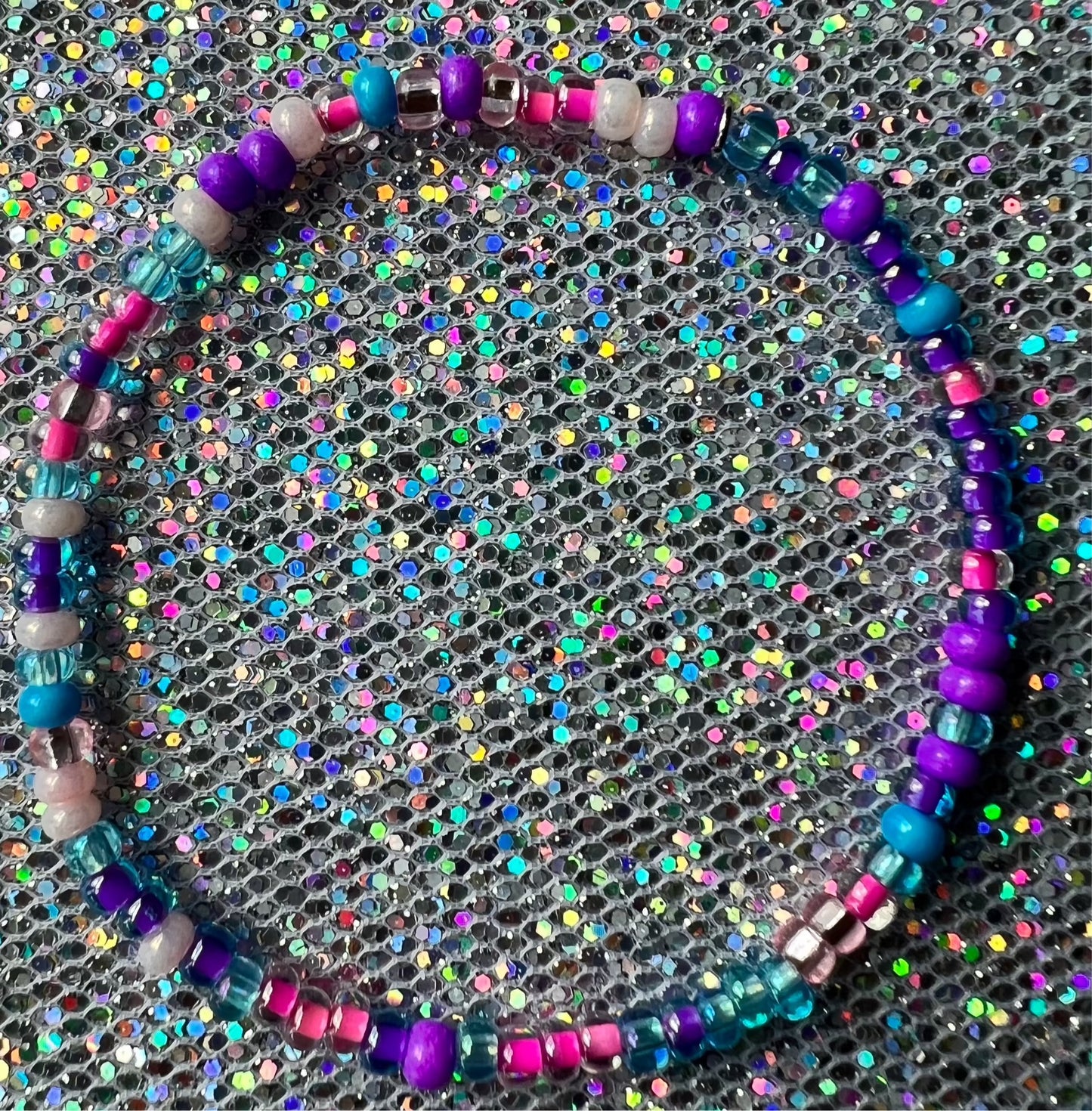 Alchemy Bracelet | Pink Purple Blue Inside Purple