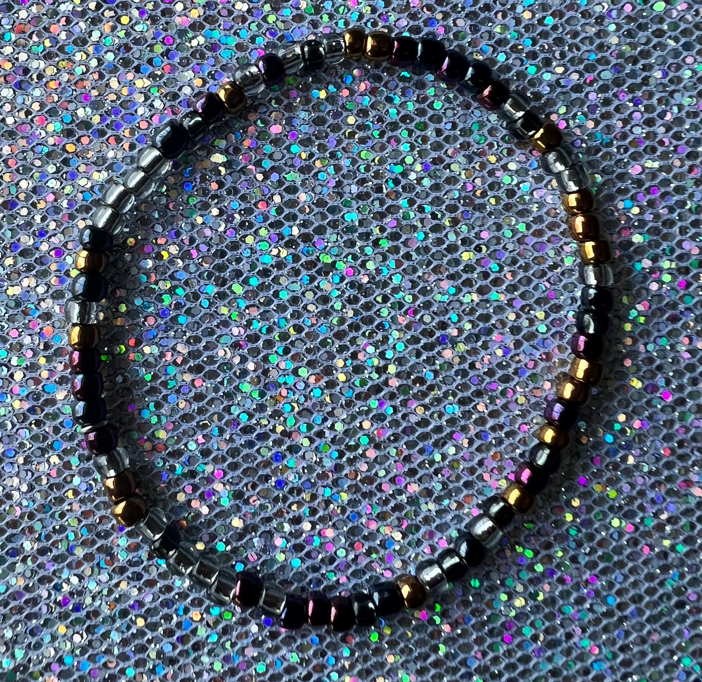Alchemy Bracelet | Clear Watercolor Copper