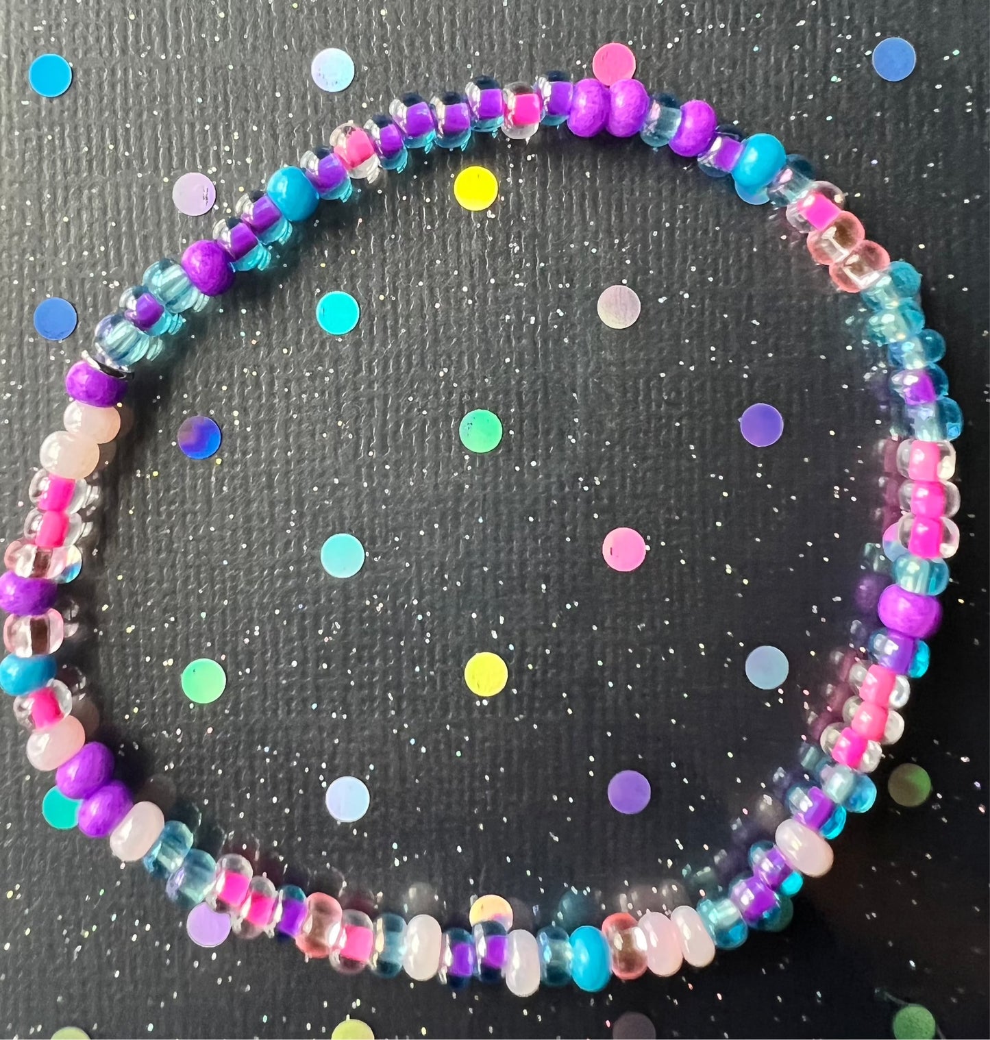 Alchemy Bracelet | Pink Purple Blue Inside Purple